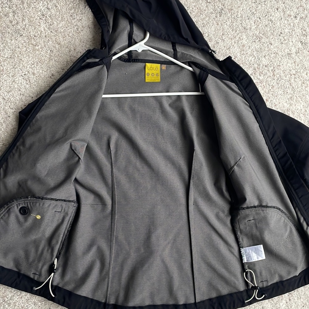 LOLE Jacket Lightweight with Hood sz 8 - Picture 4 of 16